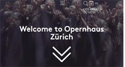 Desktop Screenshot of opernhaus.ch