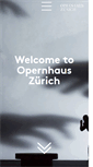 Mobile Screenshot of opernhaus.ch